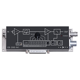 OE-200  VARIABLE GAIN PHOTORECEIVER - FAST OPTICAL POWER METER SERIES 